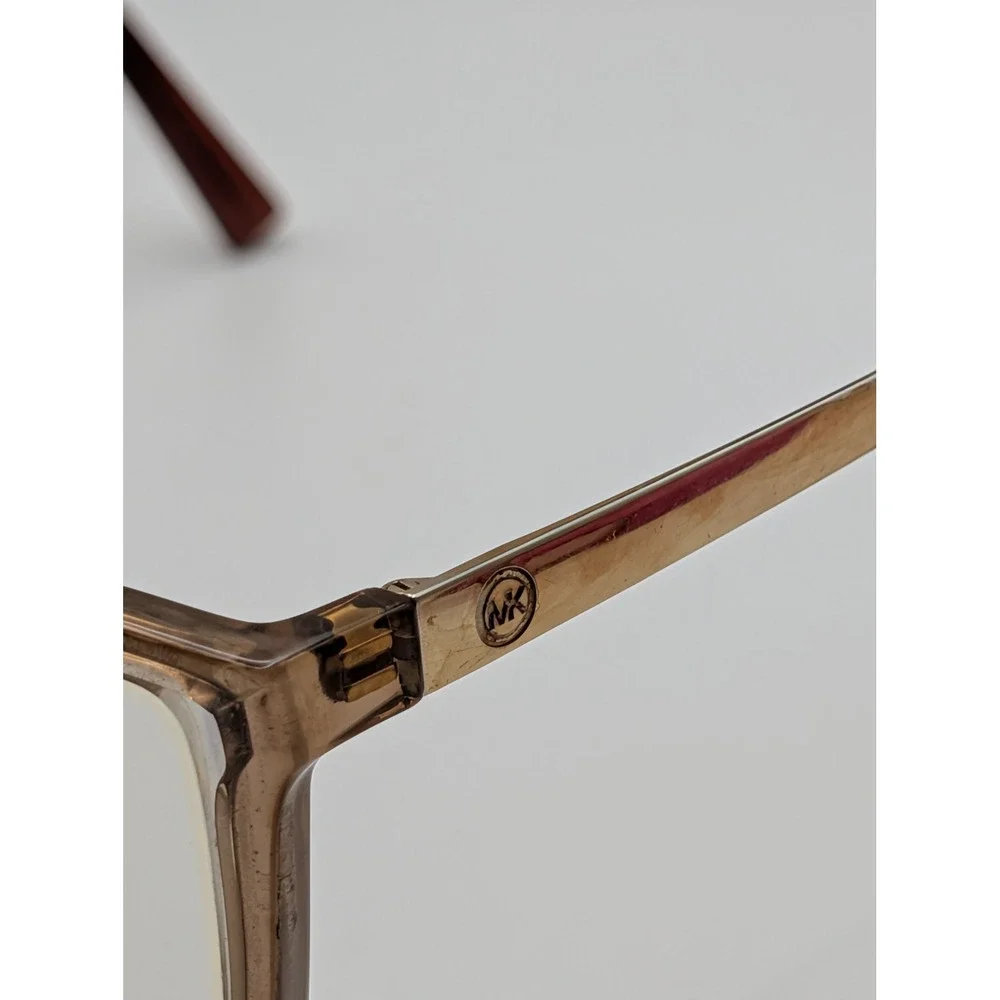 Michael Kors MK4058 Caracas Cat Eye Eyeglasses Taupe Gold 54-17-135